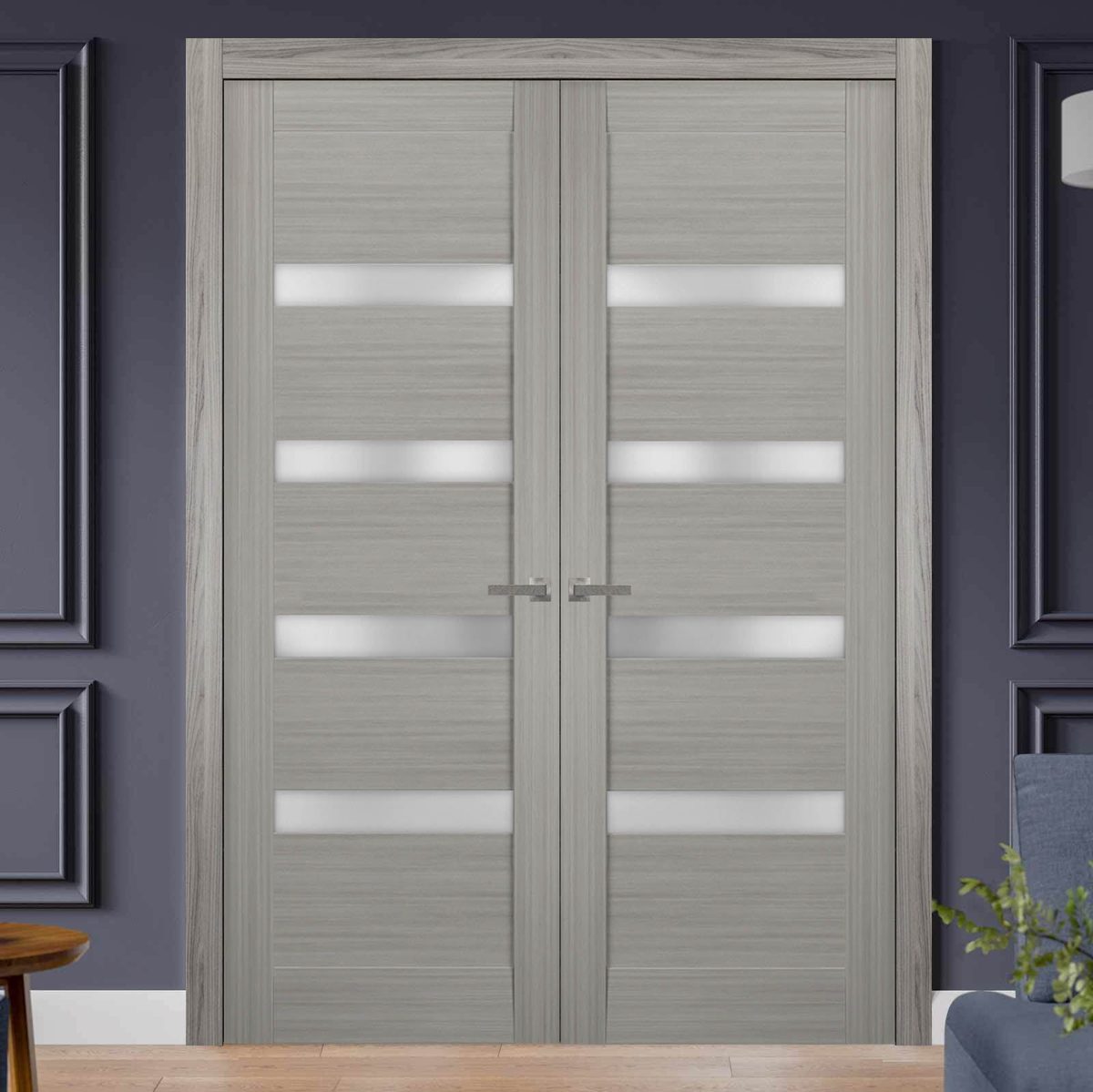 Linea 4113 Double French Swing door view 6