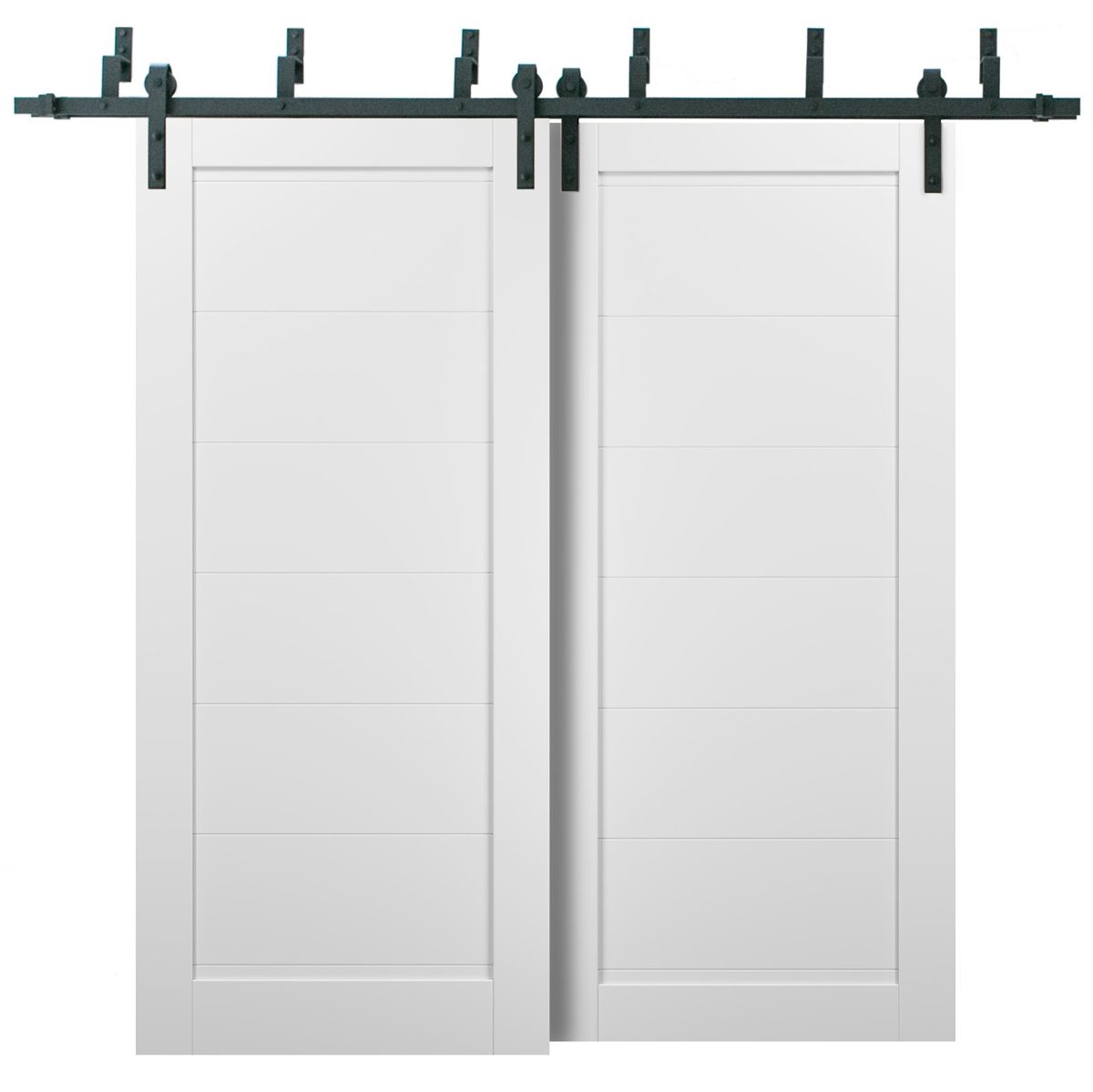 Linea 4115 Double Barn — Bypass door — Doors Near Me, Los Angeles