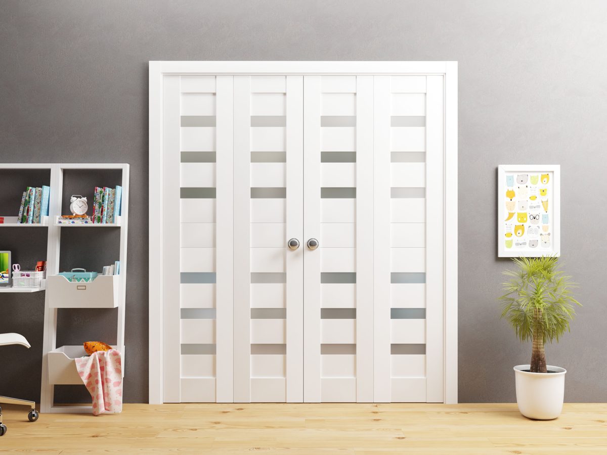 Linea 4266 Double Bi-Fold door view 2
