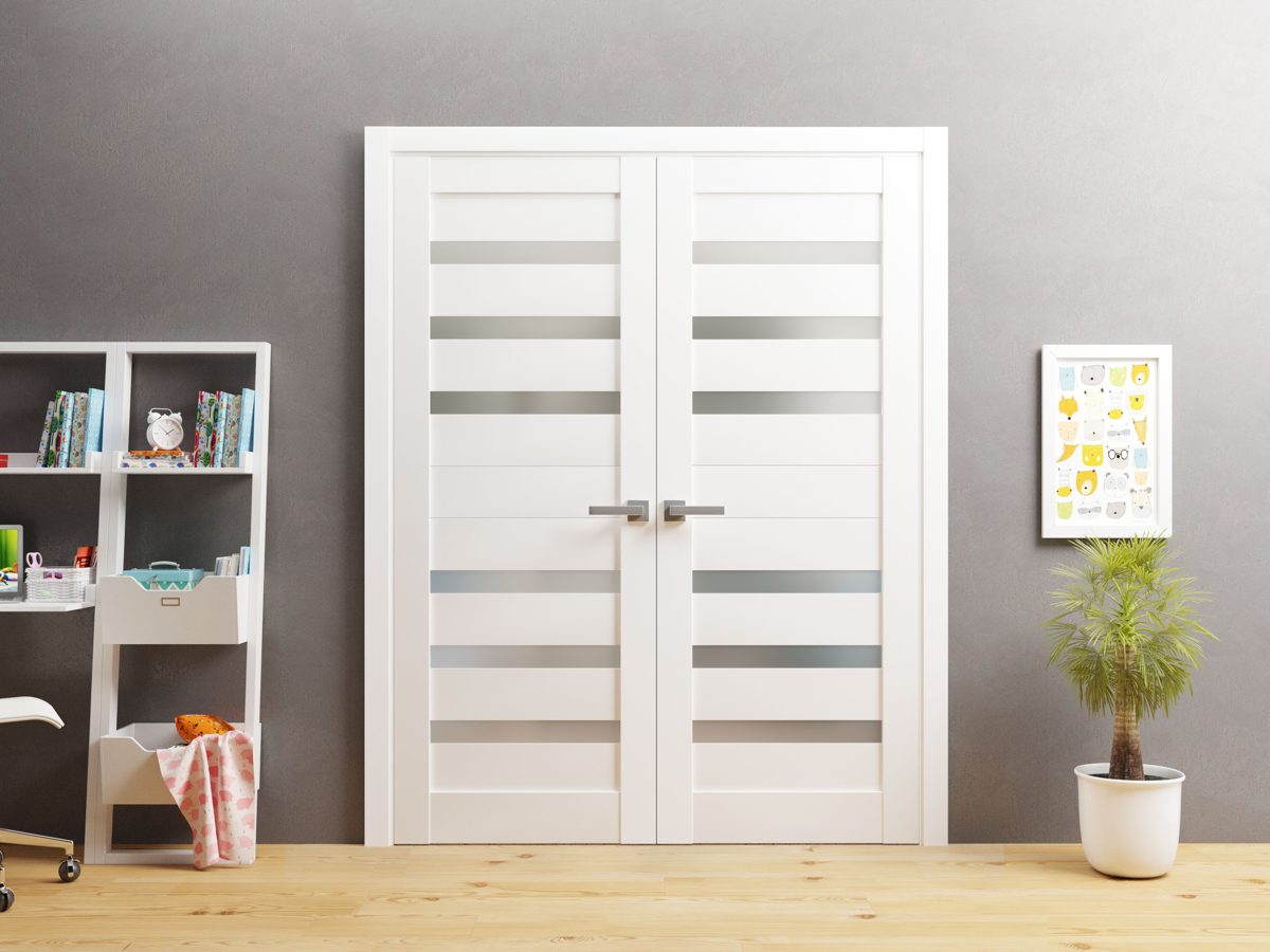 Linea 4266 Double French Swing door view 2