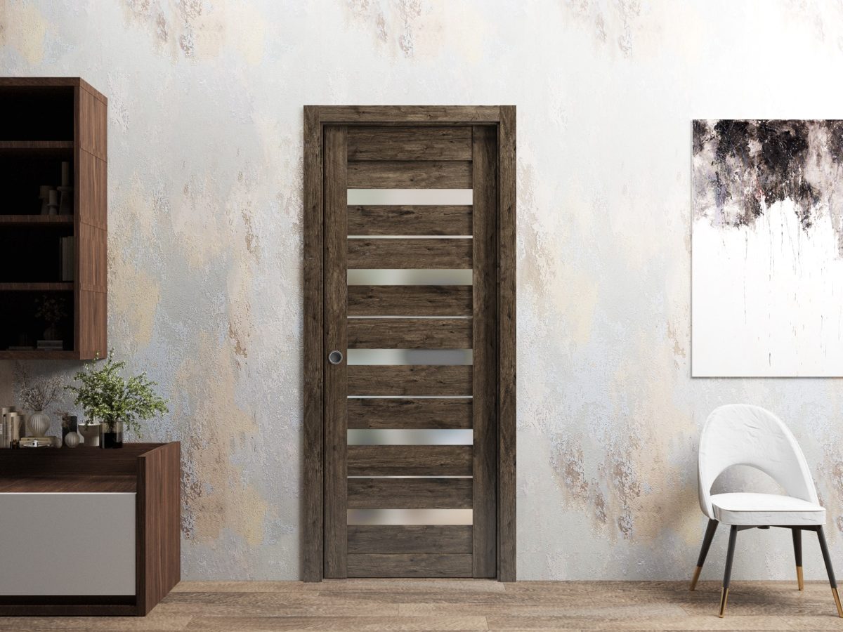 Linea 4445 Pocket door view 3