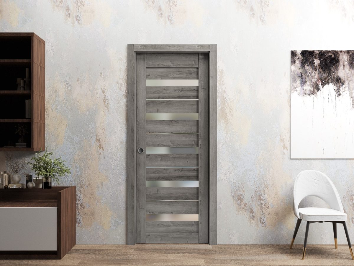 Linea 4445 Pocket door view 6