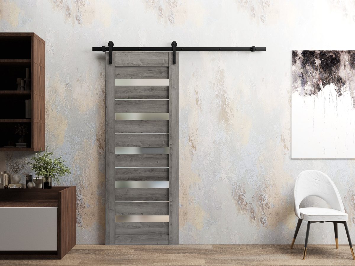 Linea 4445 Interior Slab door view 8