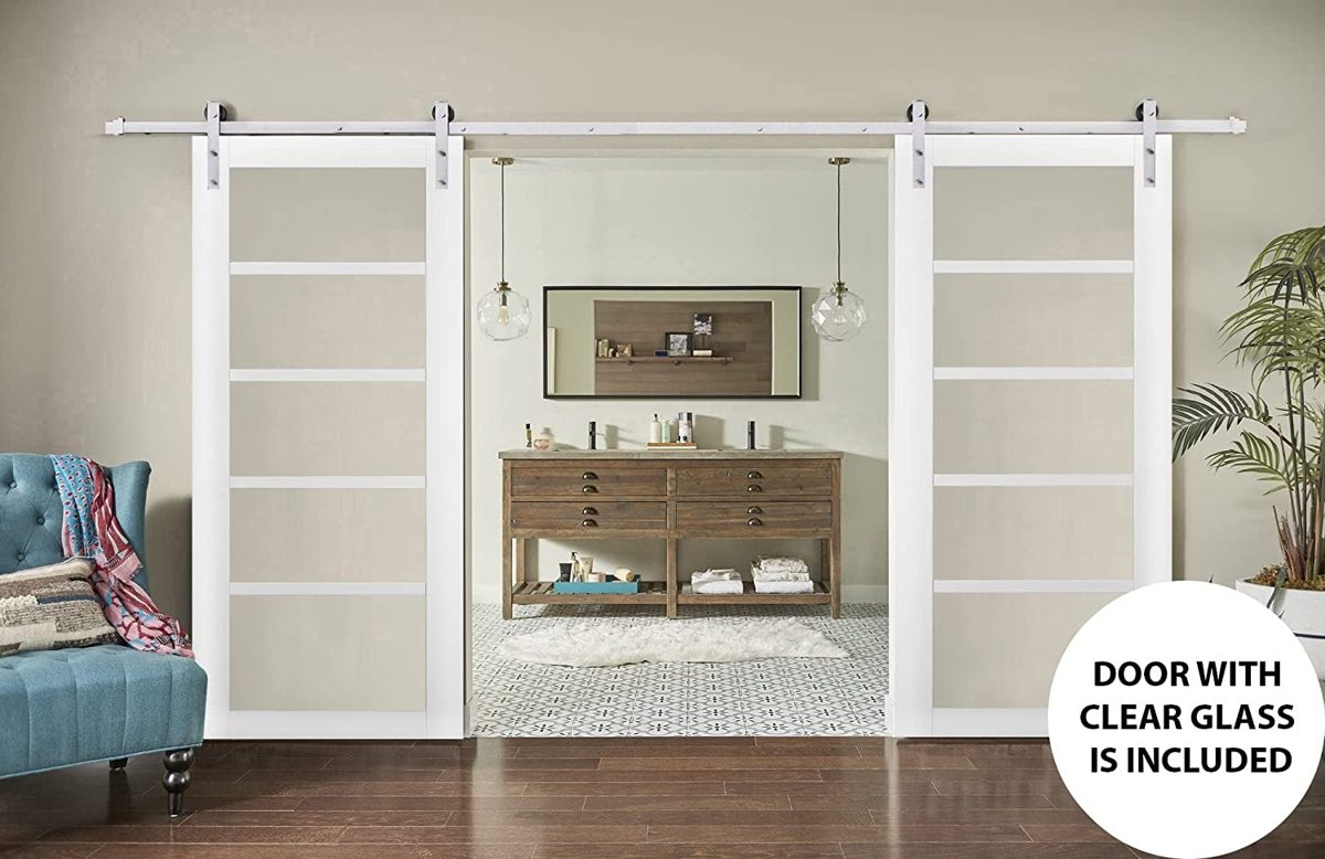 Linea 4522 Double Barn door view 6
