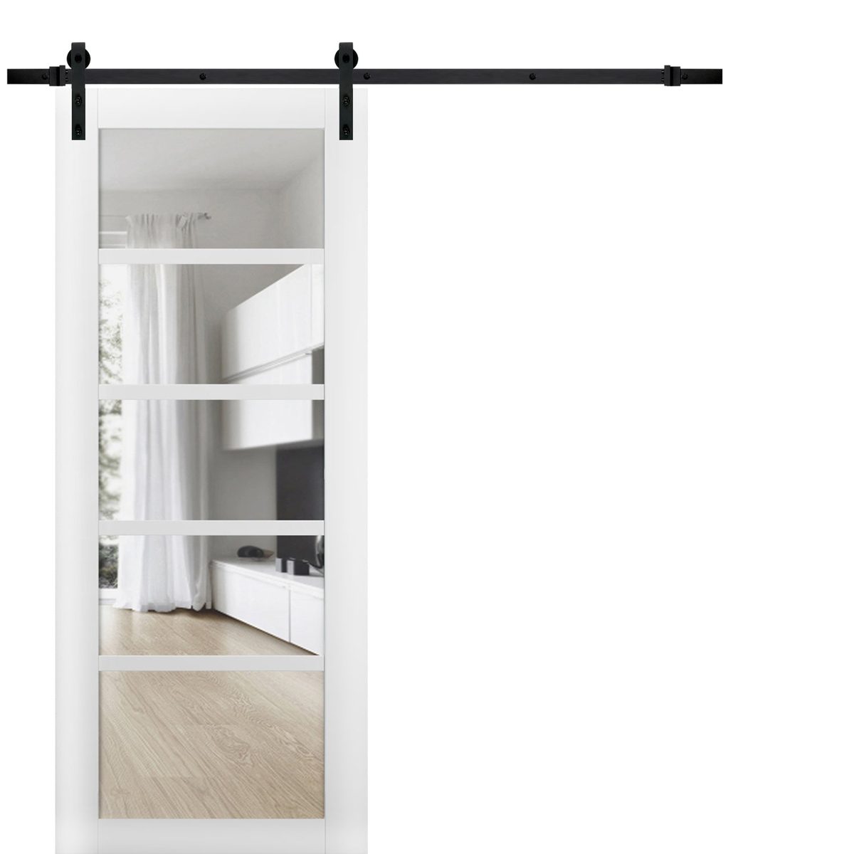 Linea 4522 Barn door view 5