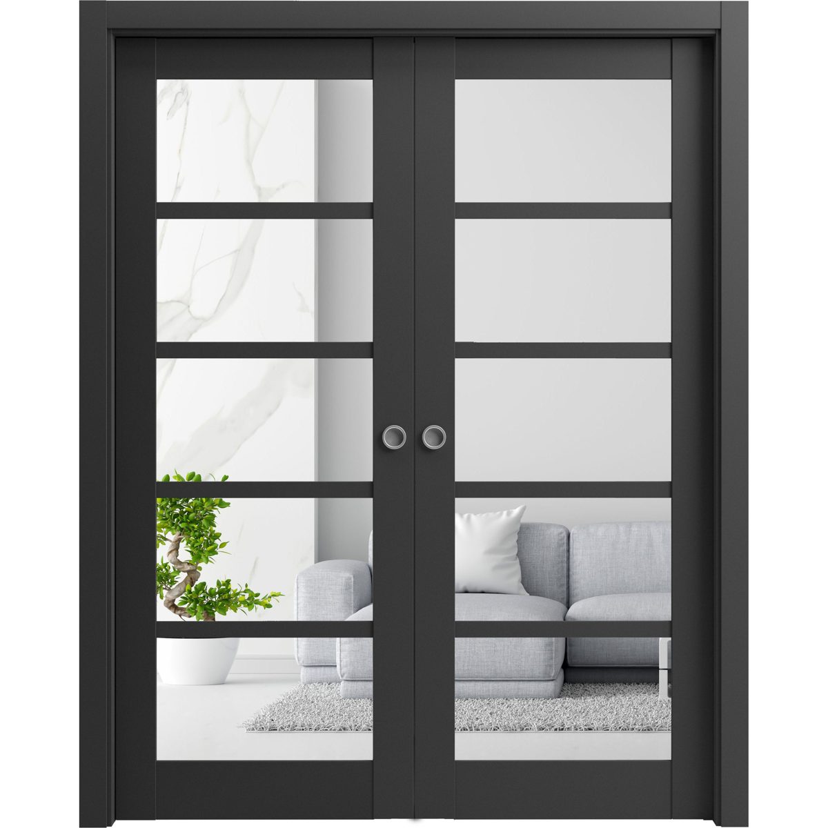 Linea 4522 Double Pocket door — Doors Near Me, Los Angeles