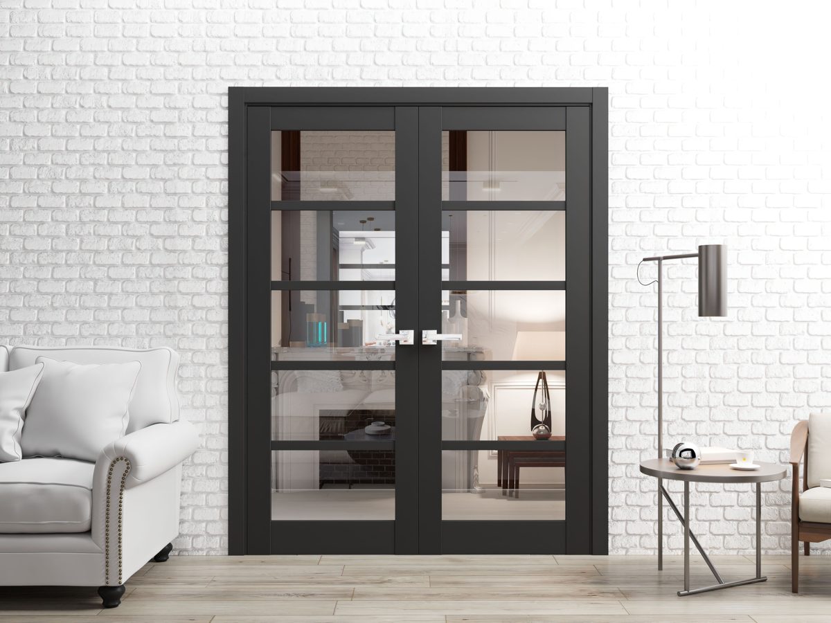 Linea 4522 Double French Swing door view 2