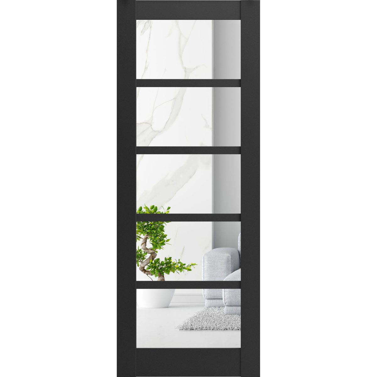 Linea 4522 Interior Slab door — Doors Near Me, Los Angeles