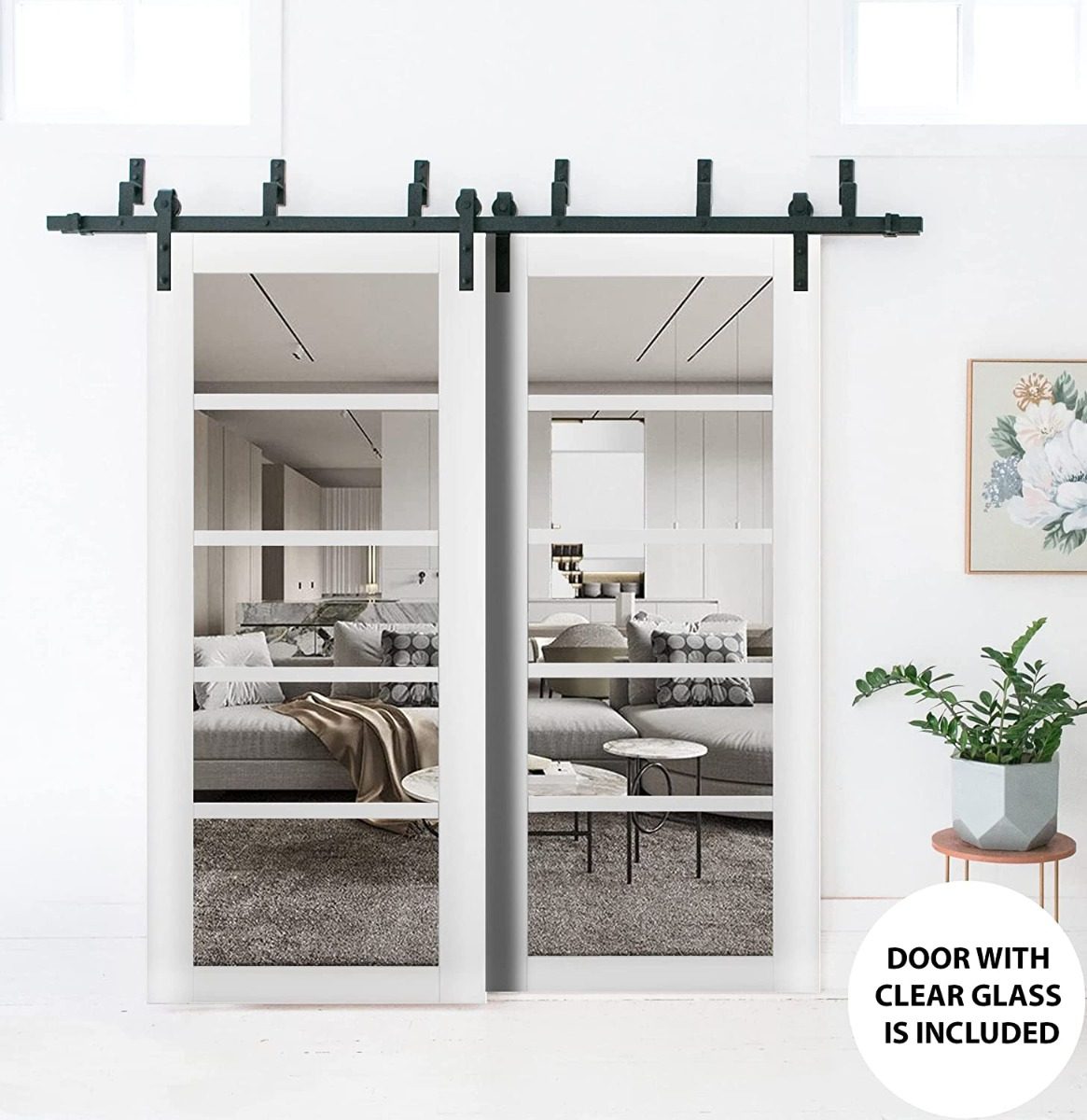 Linea 4522 Interior Slab door view 8