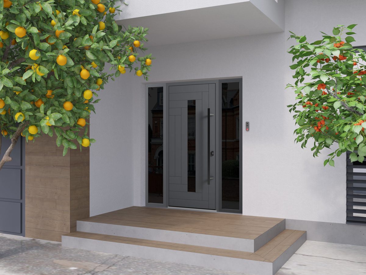 Riviera 0130 Exterior Aluminum door view 3