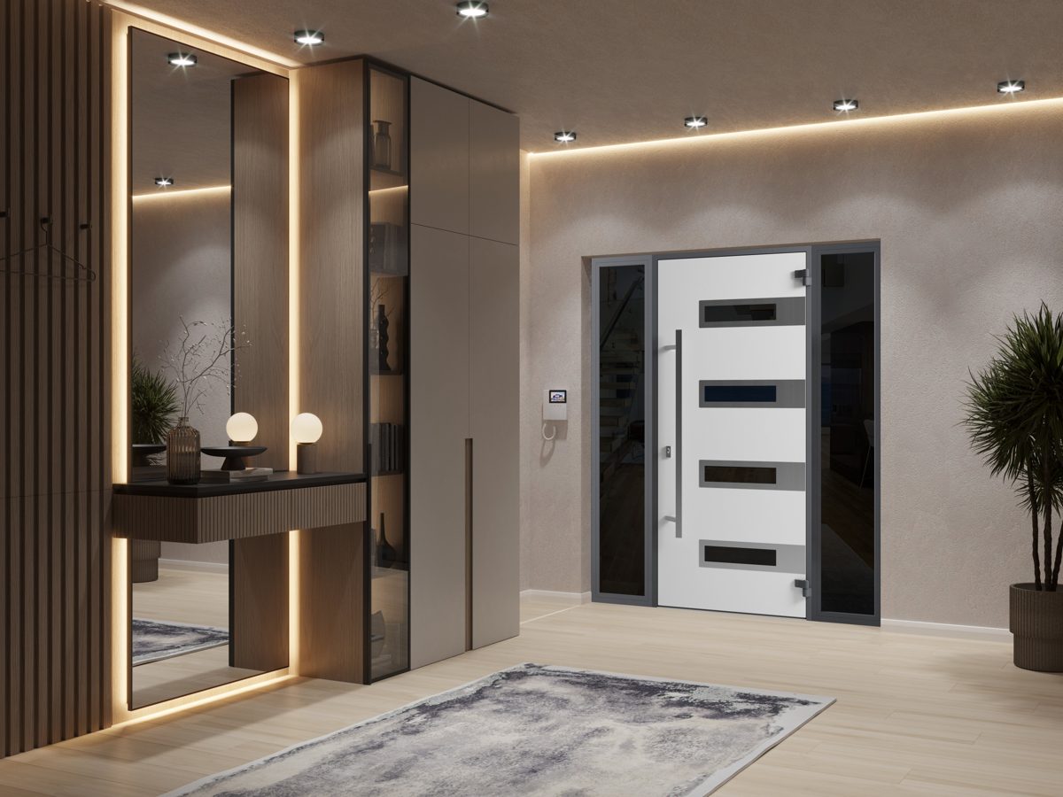 Riviera 0131 Exterior Aluminum door view 4