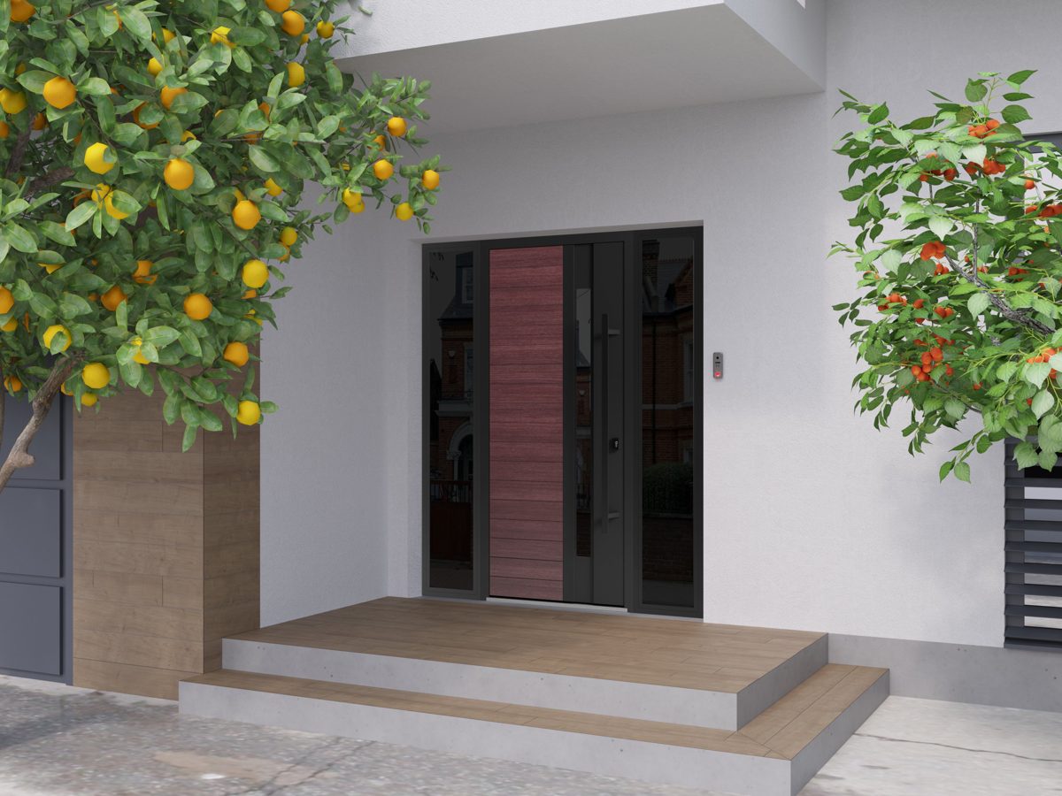 Riviera 0162 Exterior Aluminum door view 3