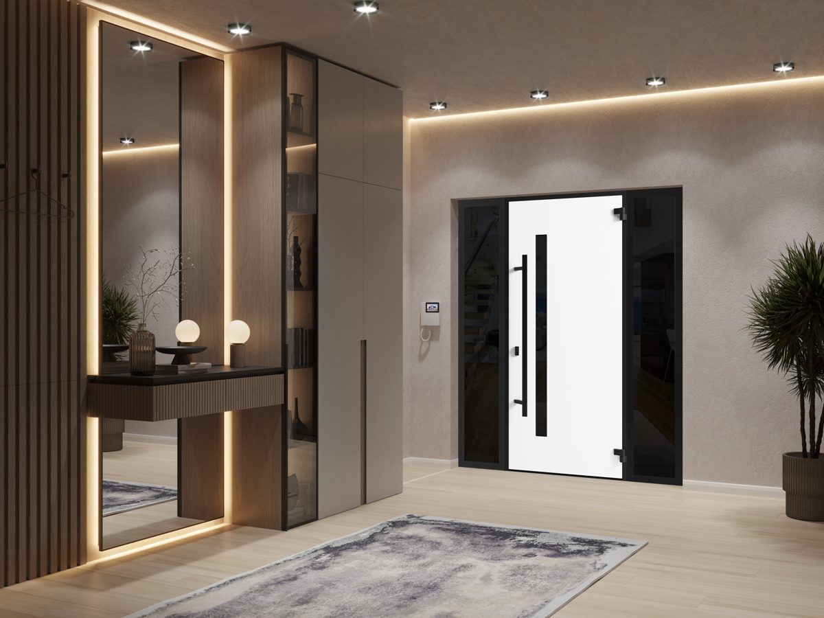 Riviera 0162 Exterior Aluminum door view 4