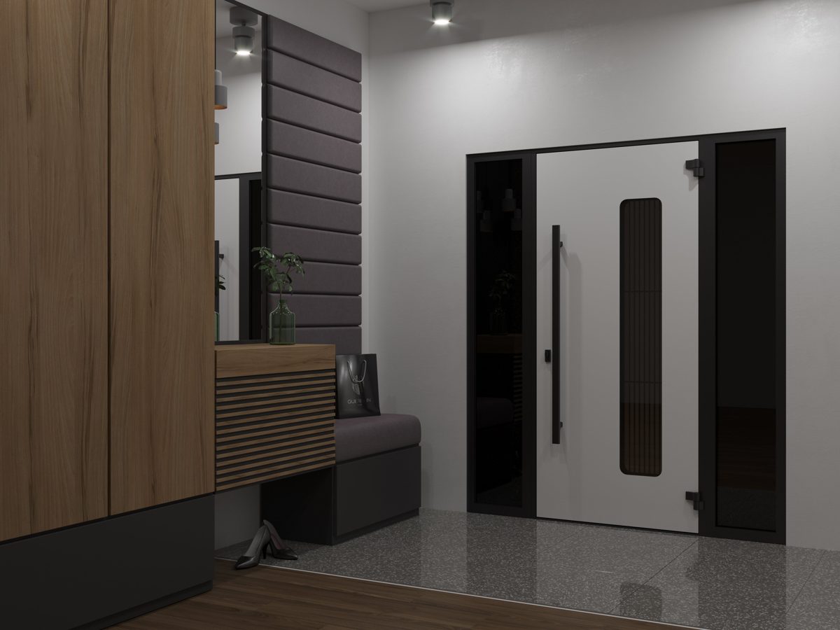 Riviera 0511 Exterior Aluminum door view 4