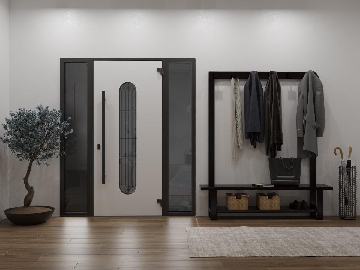 Riviera 0521 Exterior Aluminum door view 4