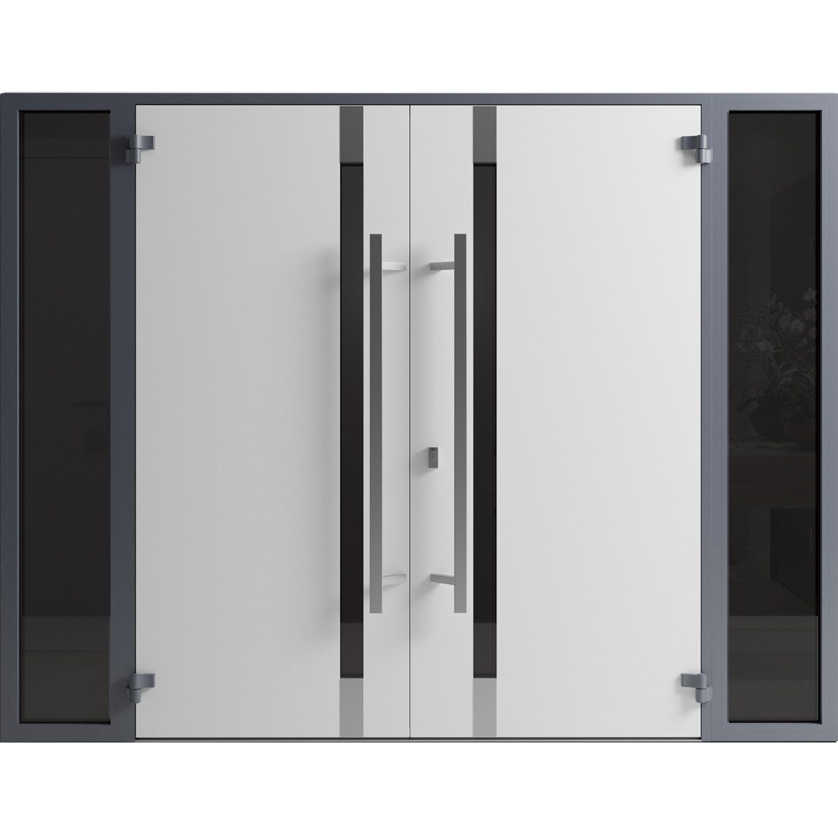 Riviera 1011 Exterior Aluminum Double door view 2