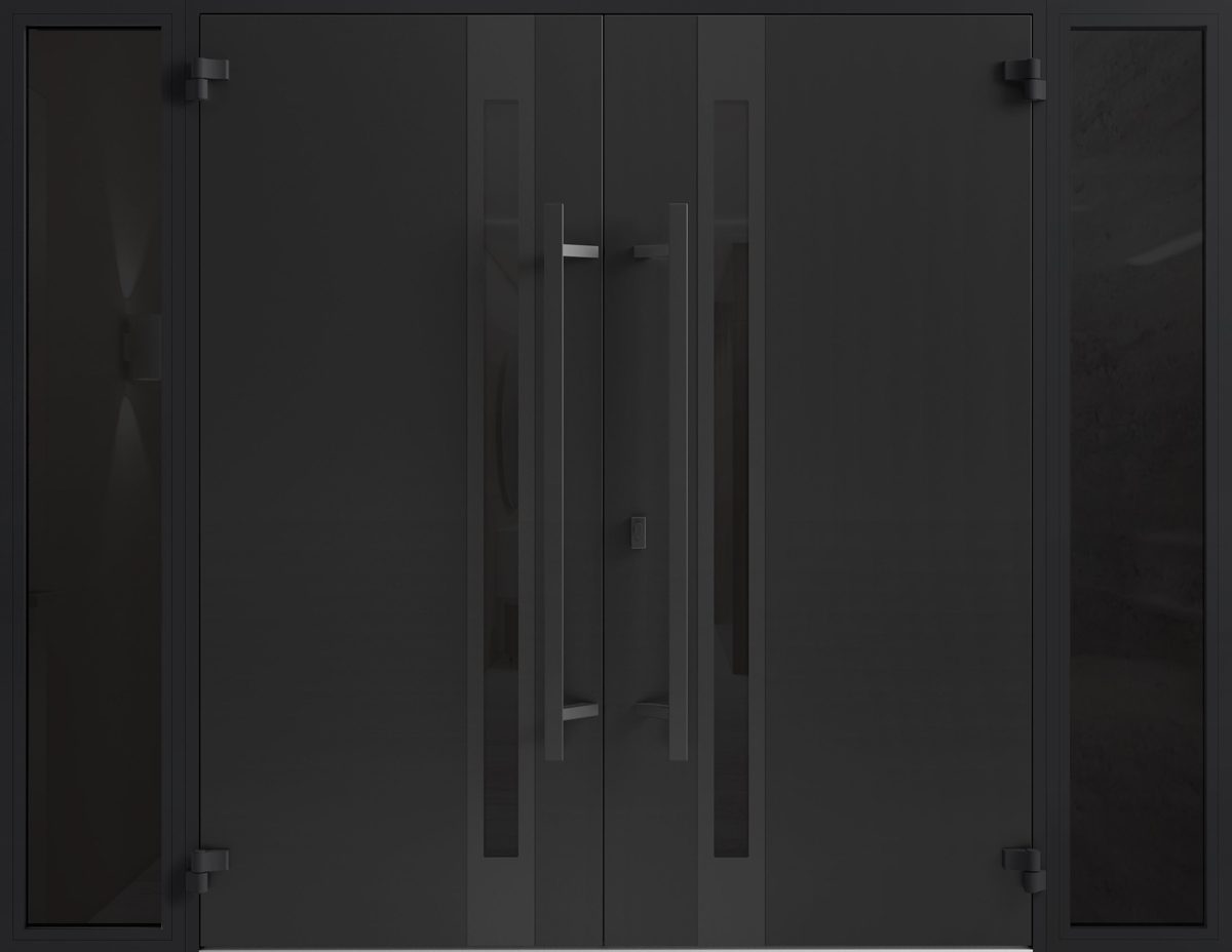 Riviera 1033 Exterior Aluminum Double door view 2