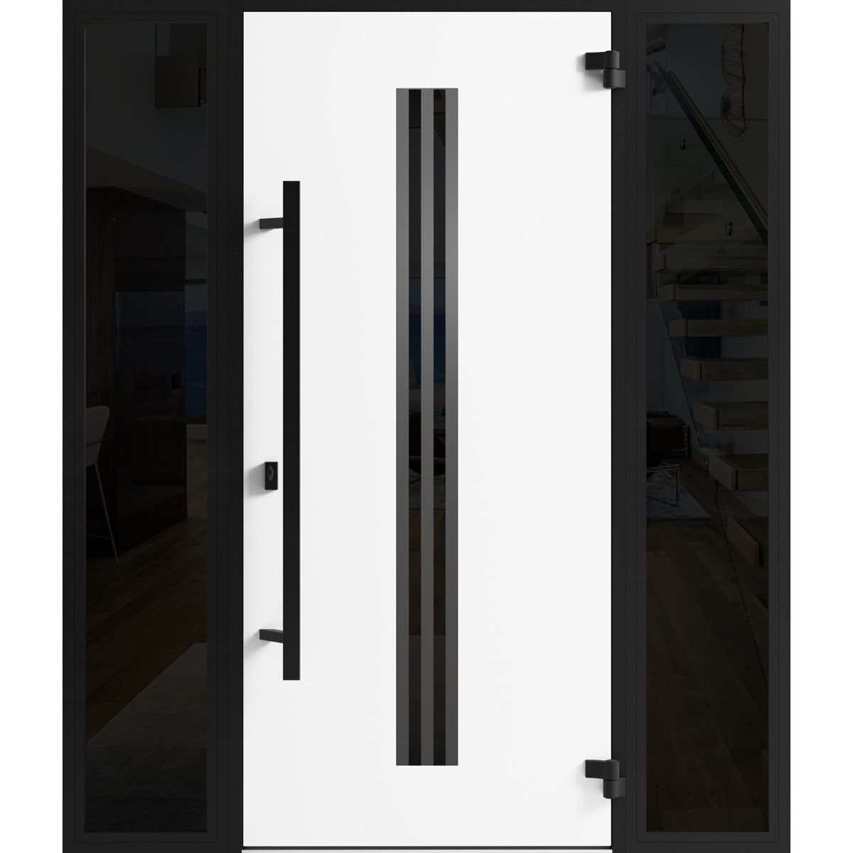 Riviera 1055 Exterior Aluminum door view 2