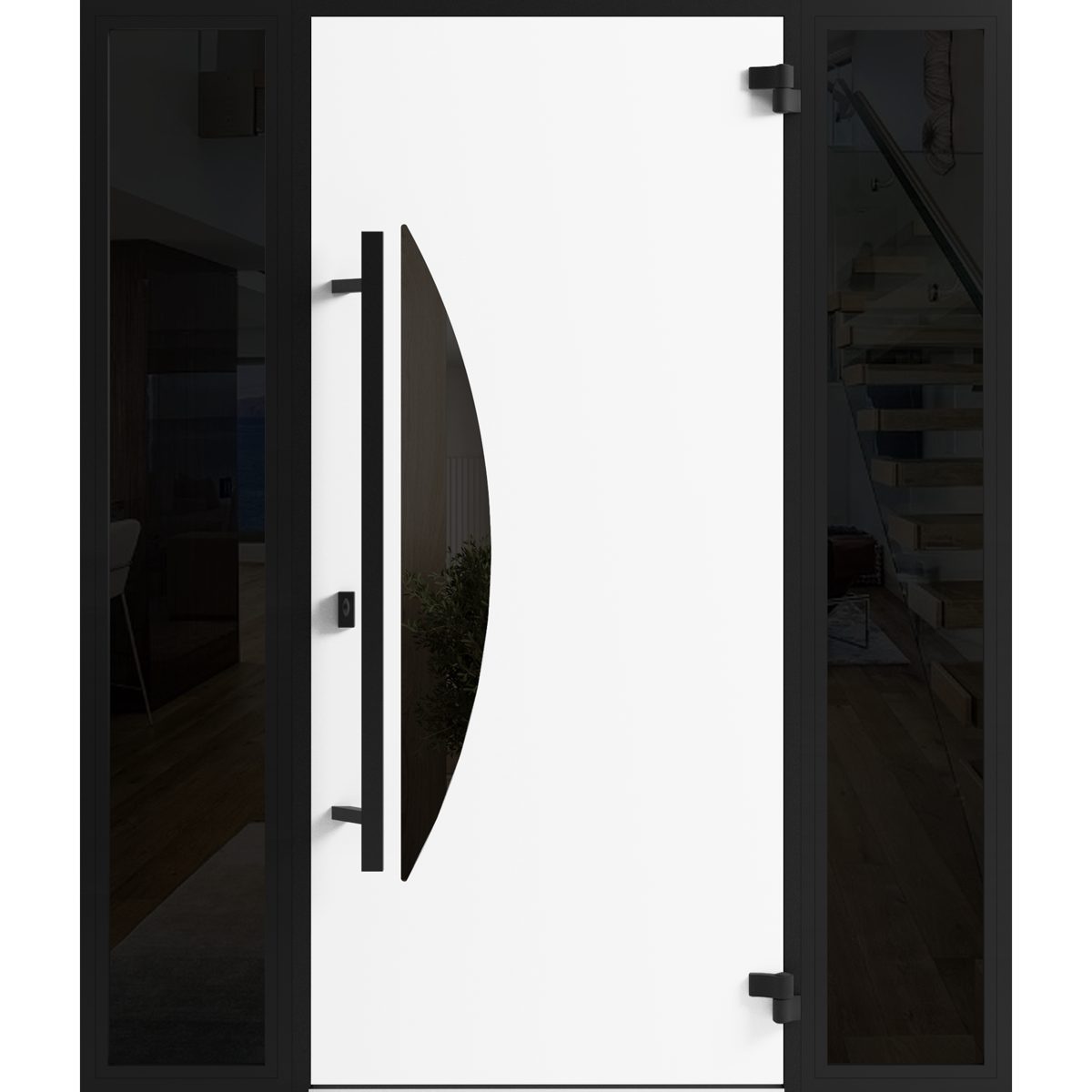 Riviera 1077 Exterior Aluminum door view 2