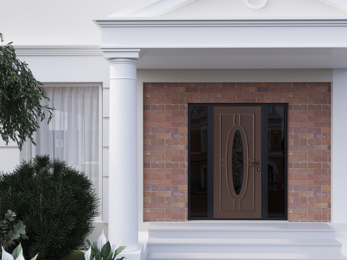 Riviera 1277 Exterior Aluminum door view 7