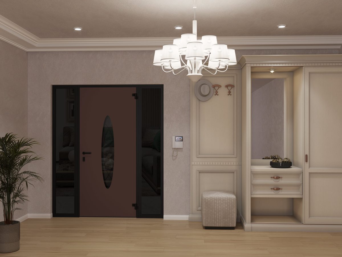 Riviera 1277 Exterior Aluminum door view 8