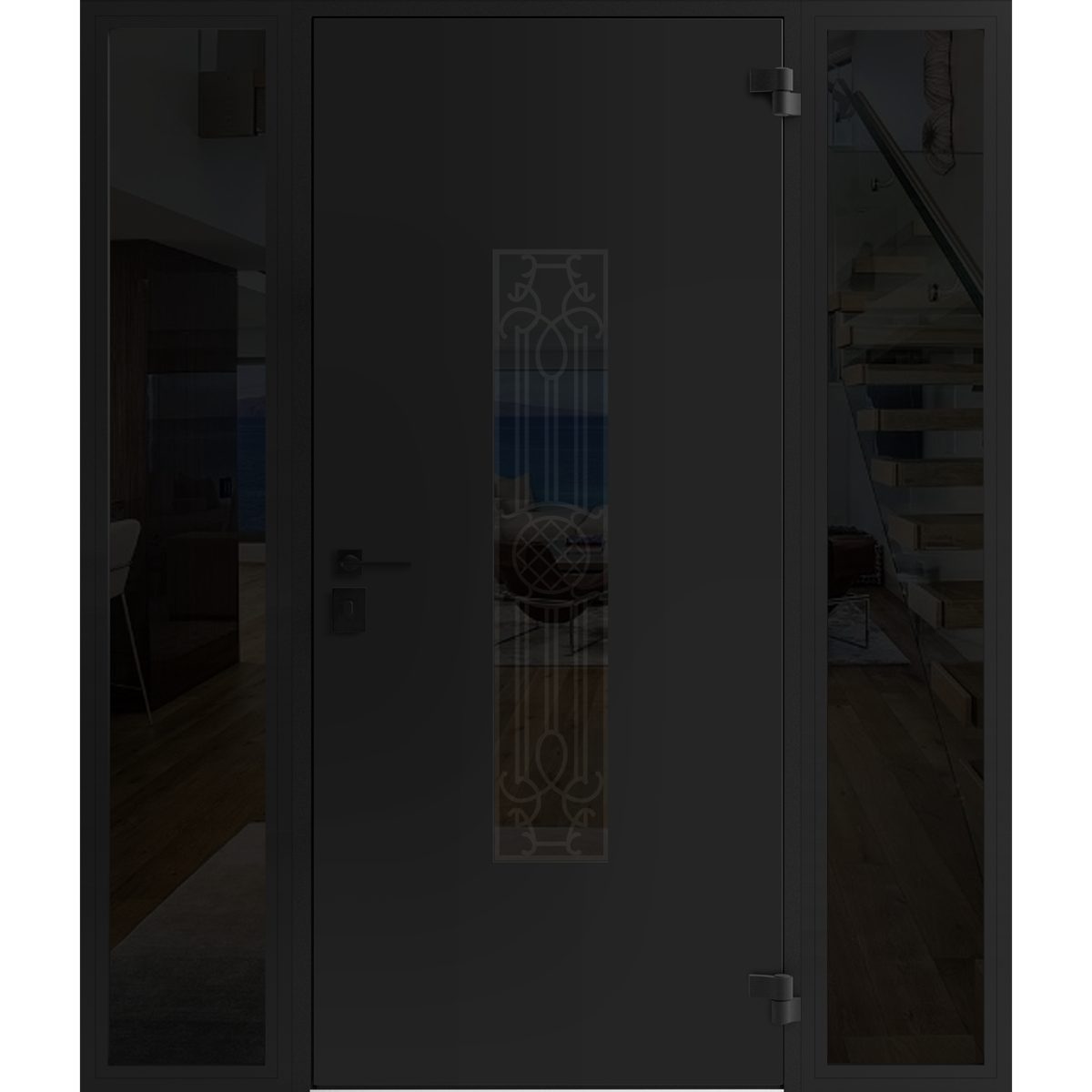 Riviera 1477 Exterior Aluminum door view 2