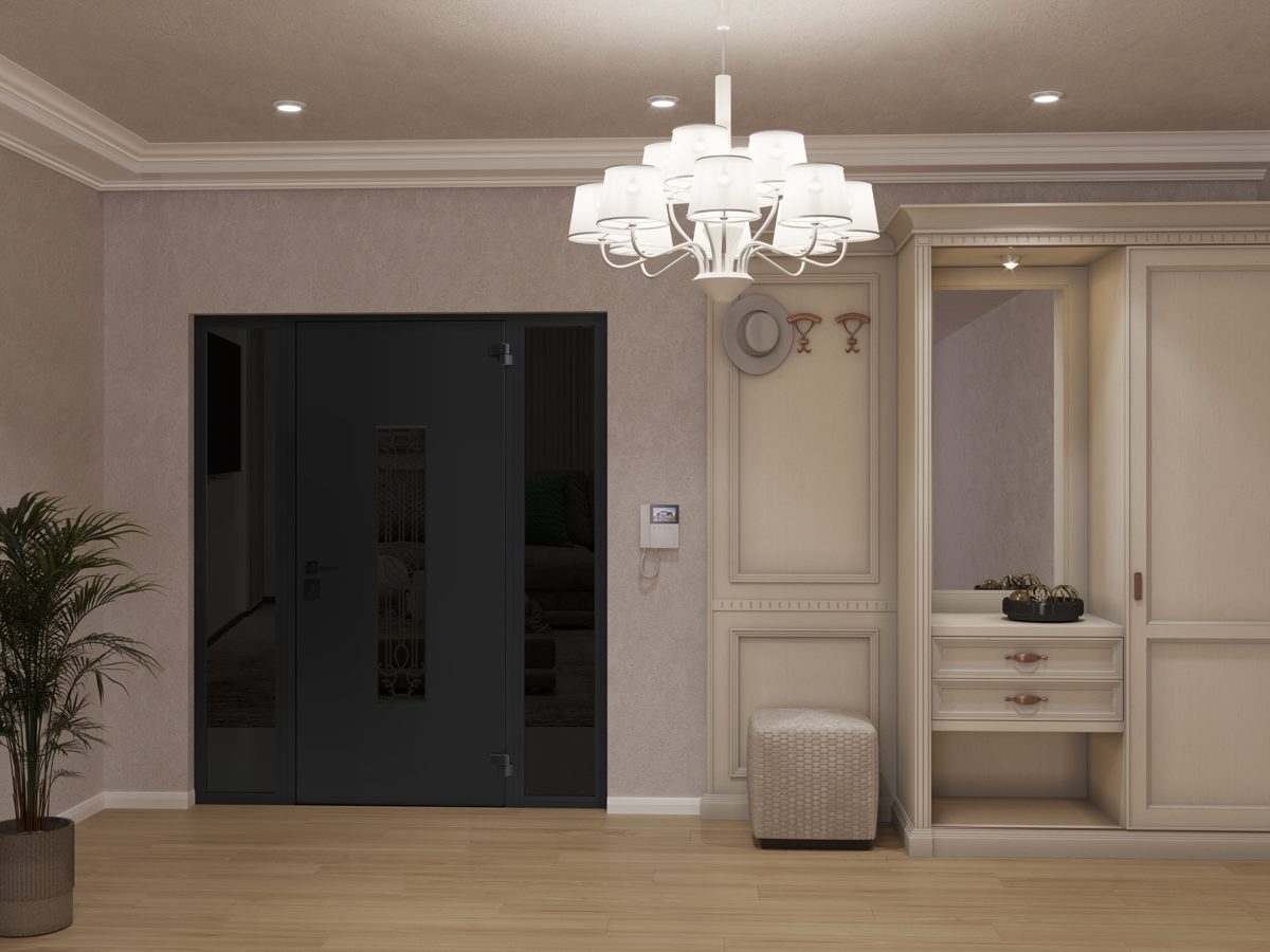 Riviera 1477 Exterior Aluminum door view 4