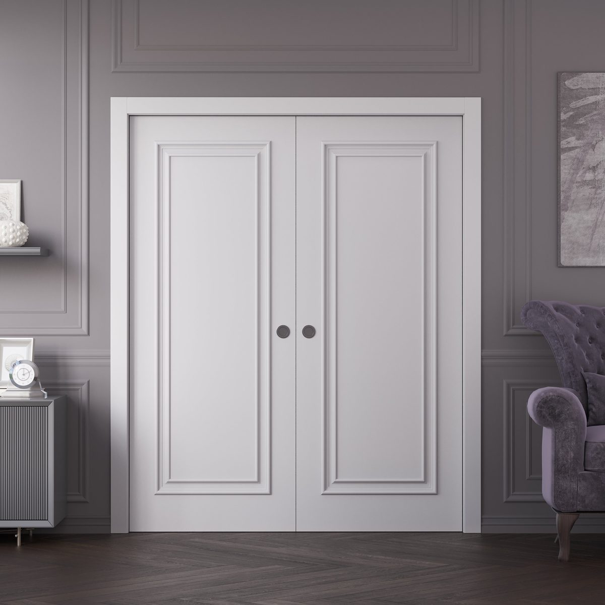 Sovereign 9811 Double Pocket door view 2