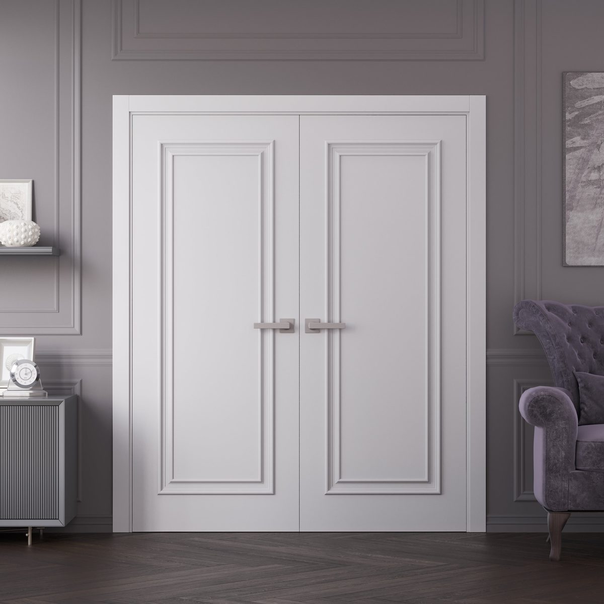 Sovereign 9811 Double French Swing door view 2