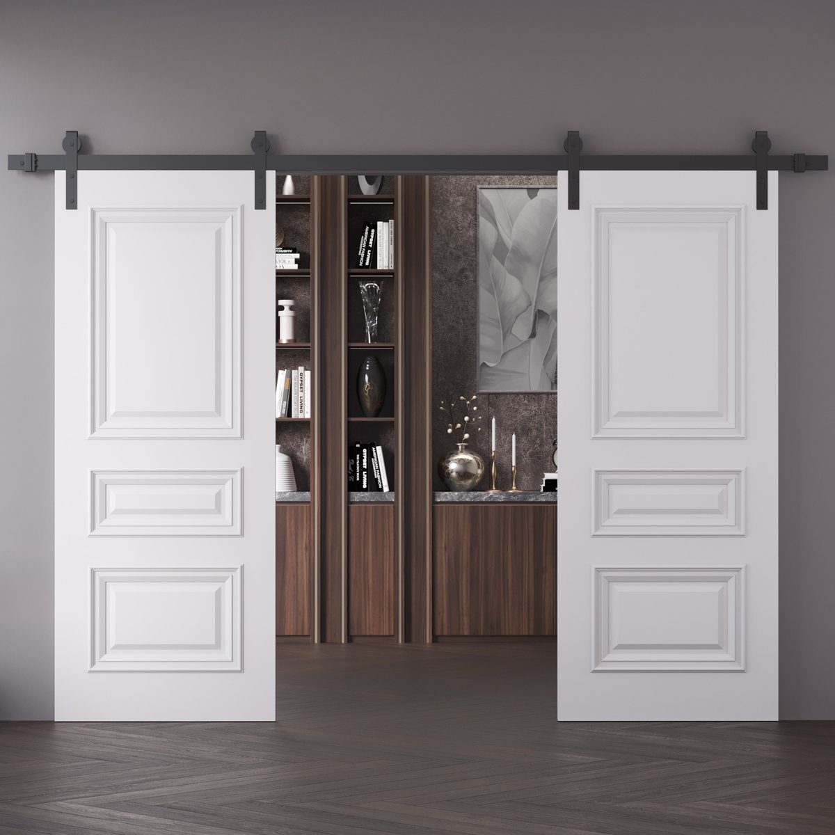 Sovereign 9833 Double Barn door view 2