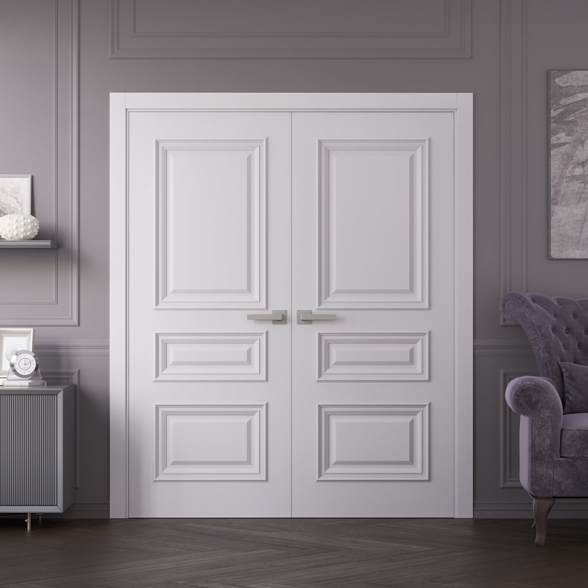 Sovereign 9833 Double French Swing door view 2