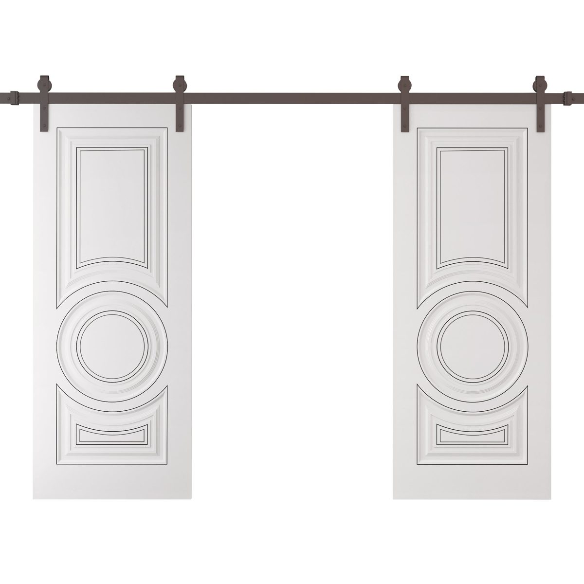 Sovereign 9855 Double Barn door — Doors Near Me, Los Angeles