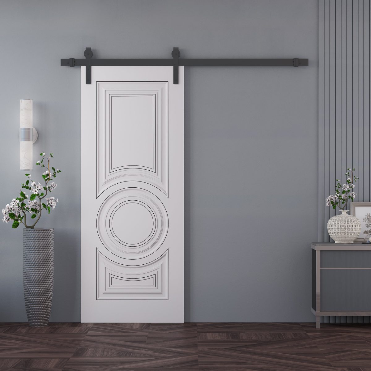 Sovereign 9855 Barn door view 2