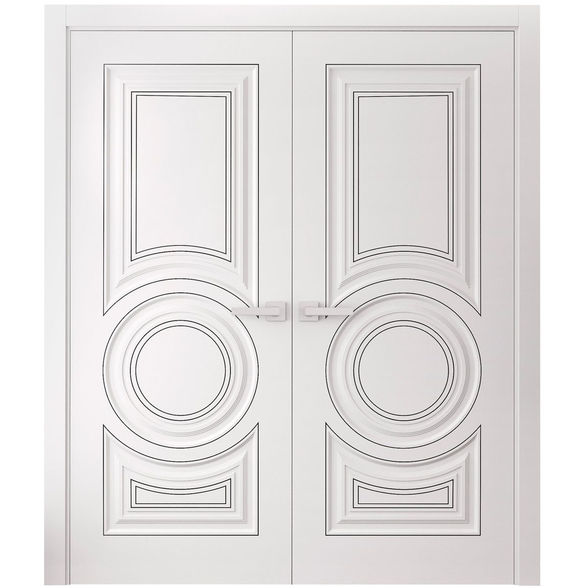 Sovereign 9855 Double French Swing door — Doors Near Me, Los Angeles