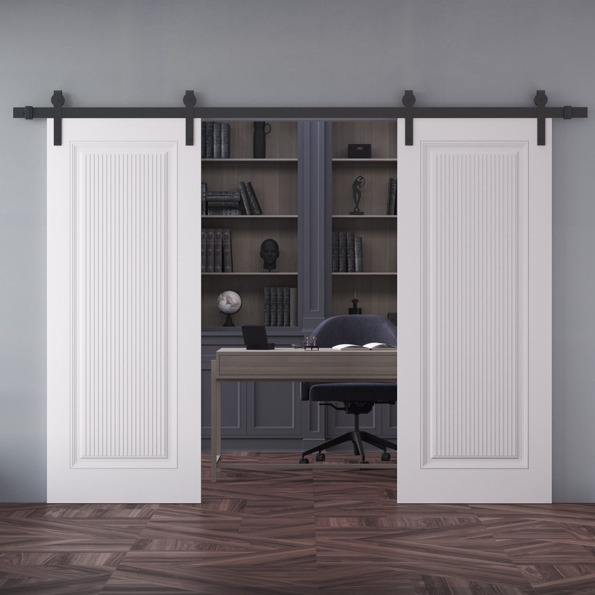 Sovereign 9888 Double Barn door view 2