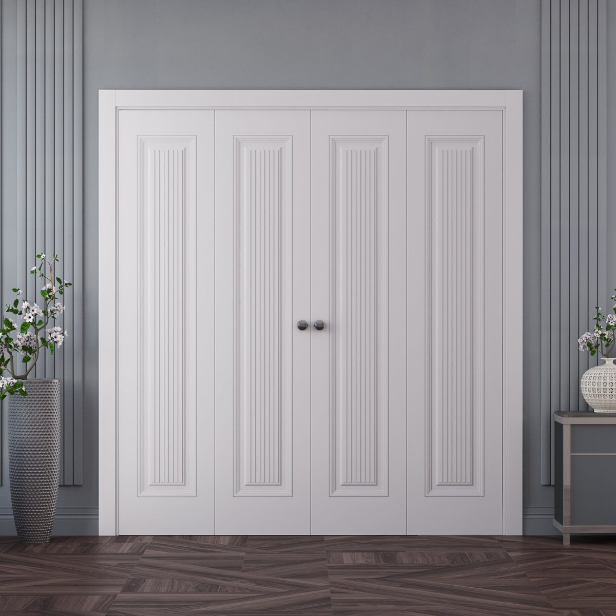 Sovereign 9888 Double Bi-Fold door view 2
