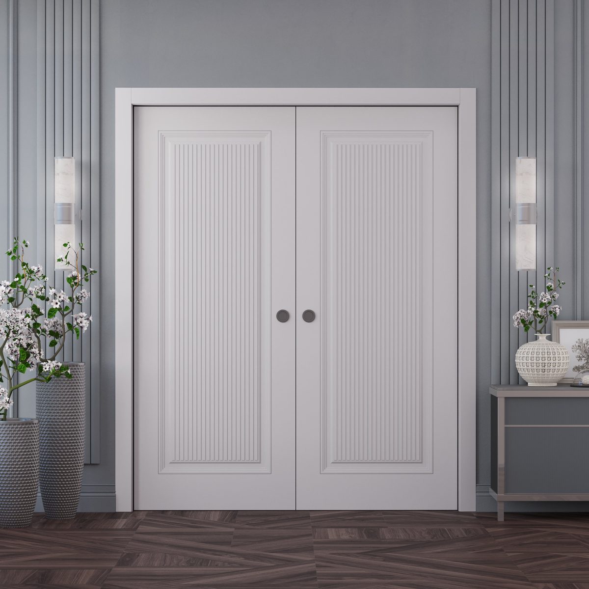 Sovereign 9888 Double Pocket door view 2
