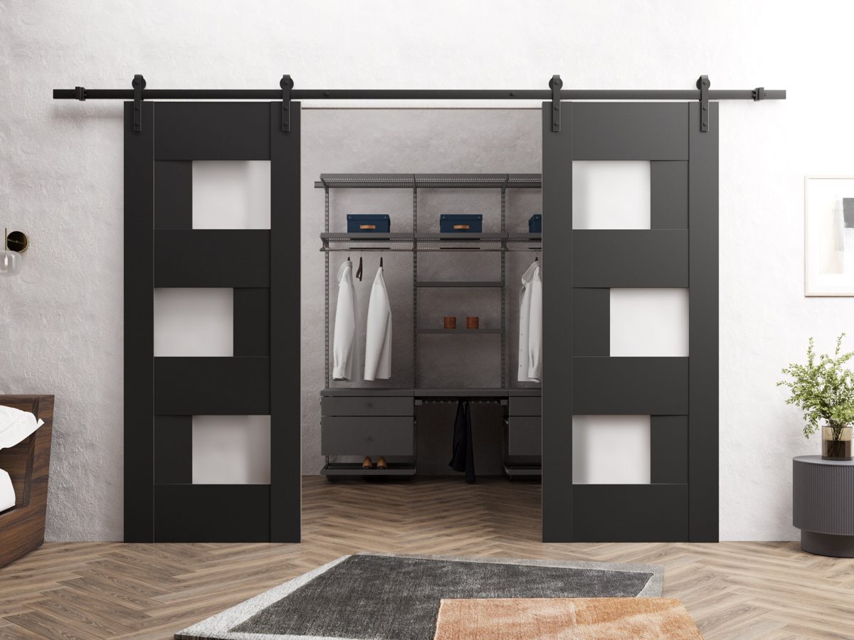 Serena 6933 Double Barn door view 2