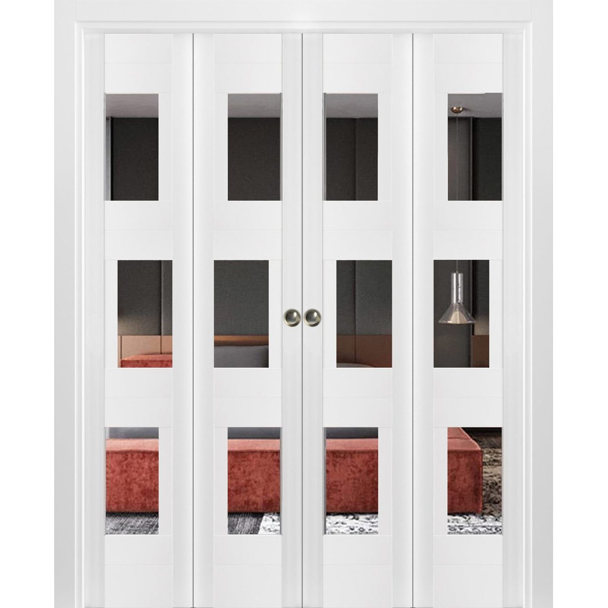 Serena 6999 Double Bi-Fold door — Doors Near Me, Los Angeles
