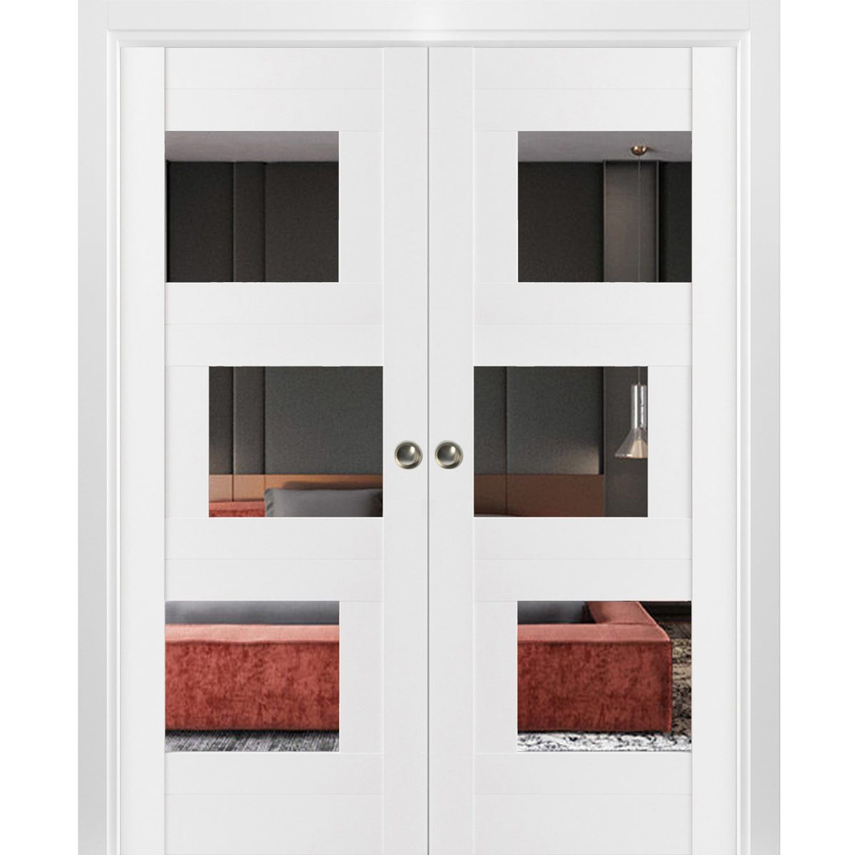 Serena 6999 Double Pocket door — Doors Near Me, Los Angeles
