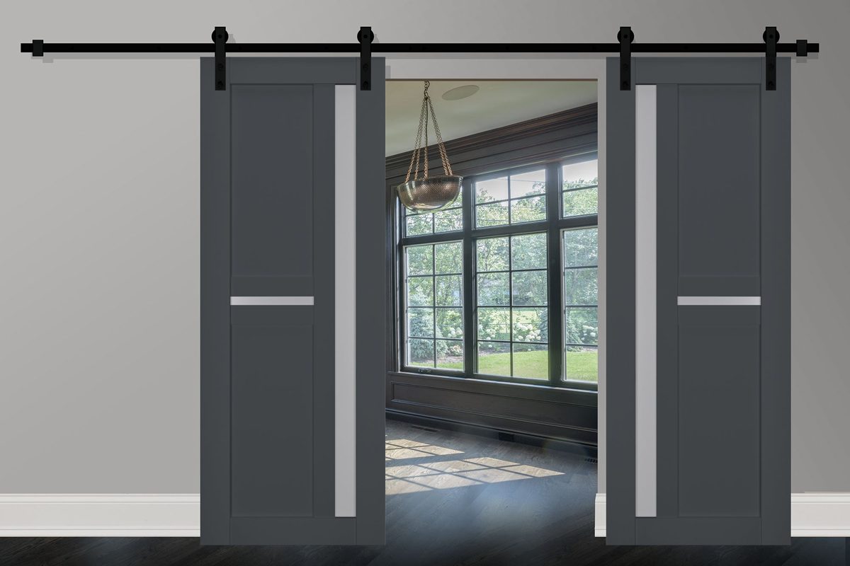 Verona 7288 Double Barn door view 2