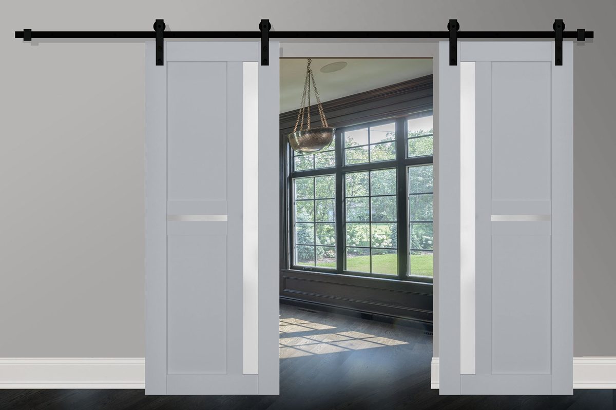 Verona 7288 Double Barn door view 6