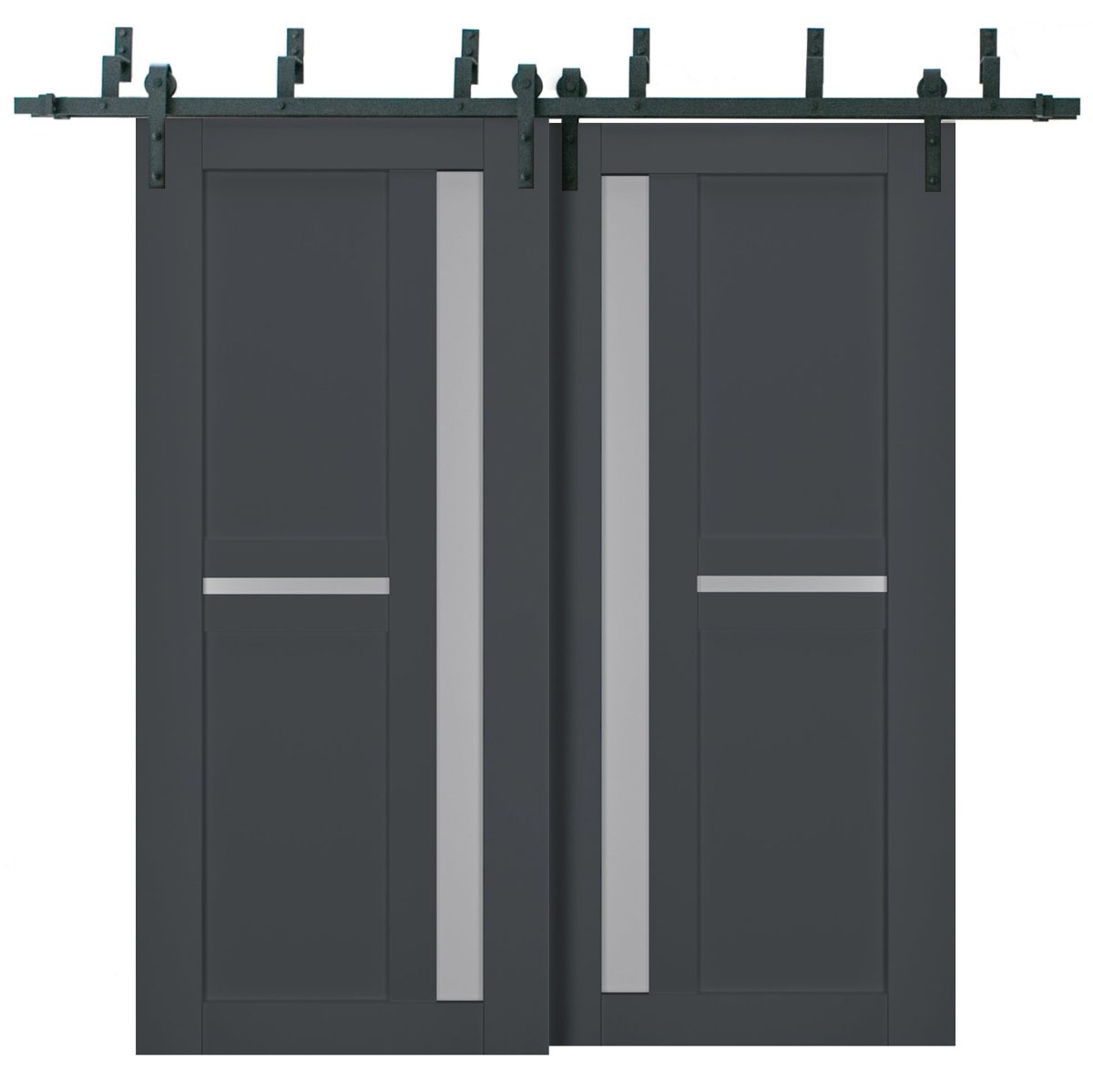 Verona 7288 Double Barn — Bypass door — Doors Near Me, Los Angeles